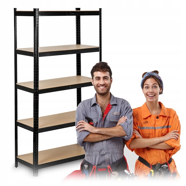 Regał metalowy Humberg 150x75x30cm 750kg - obrazek 5