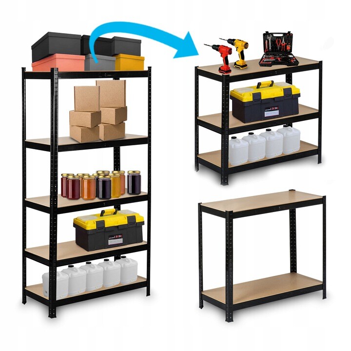 Regał metalowy Humberg 180x90x40 cm 1325kg - obrazek 6