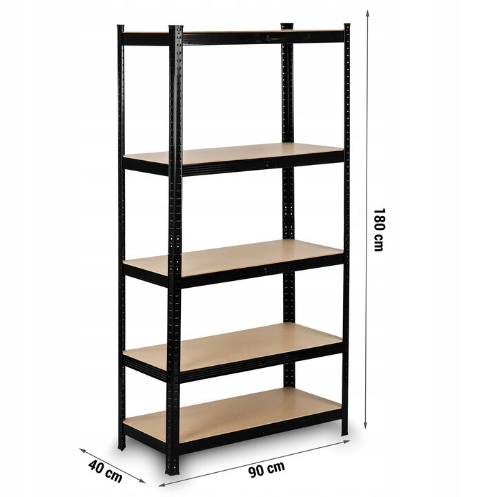 Regał metalowy Humberg 180x90x40 cm 1325kg - obrazek 2
