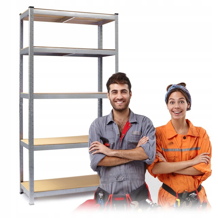 Regał metalowy Humberg 180x90x40cm 875kg - obrazek 4