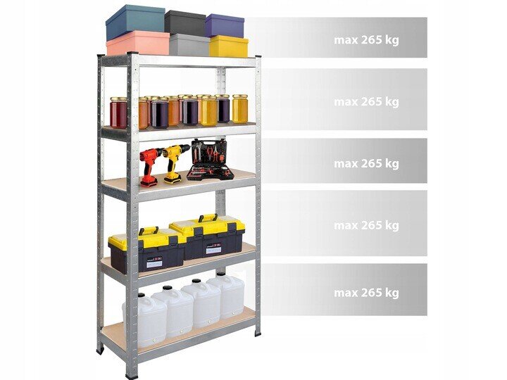 Regał metalowy Humberg 180x90x40cm 1325kg - obrazek 6