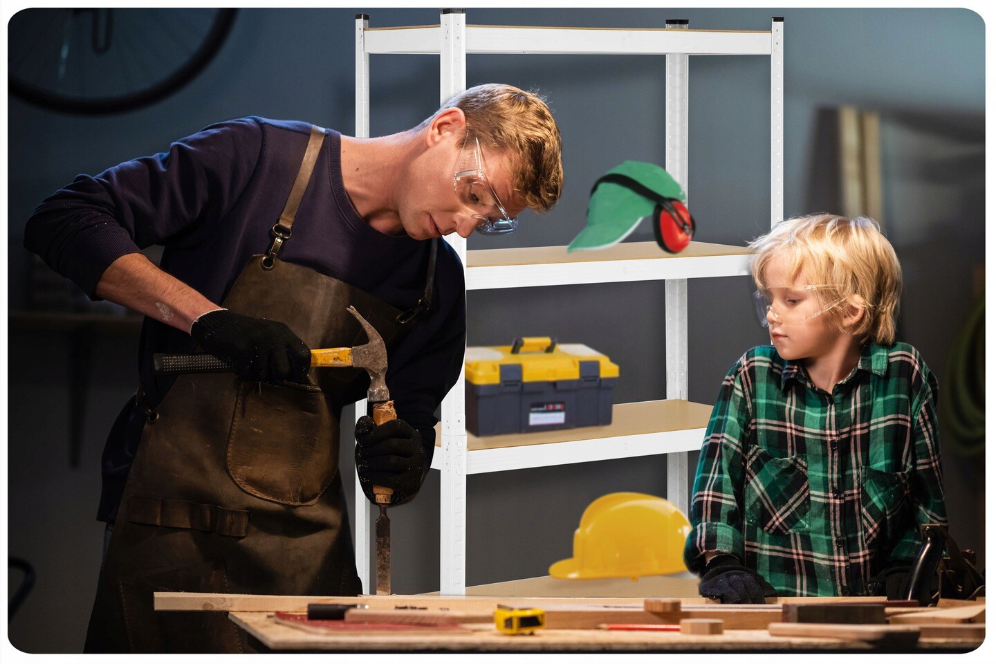 Regał metalowy Humberg 180 x 90 x 30 cm 875kg - obrazek 6