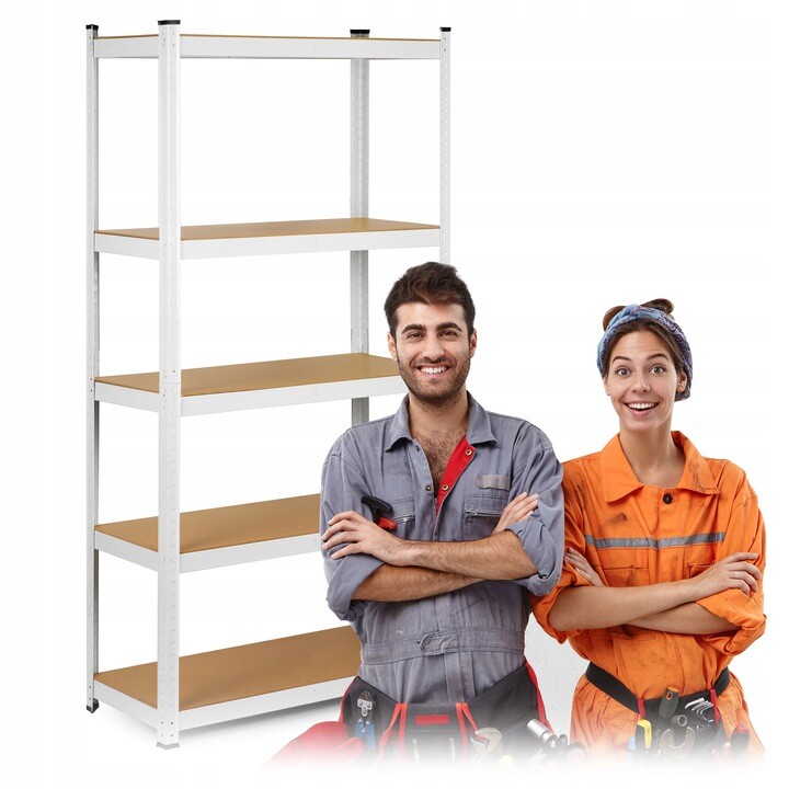 Regał metalowy Humberg 180 x 90 x 30 cm 875kg - obrazek 2