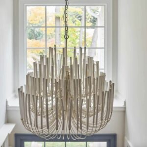 Rustykalna lampa wisząca gałęzie