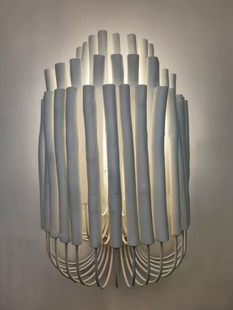 Rustykalny kinkiet ścienny gałęzie