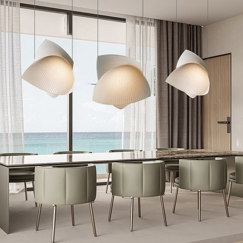 Skandynawska Lampa Wisząca Grok Voiles - obrazek 6