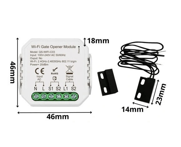 Sterownik Bramy Garażowej Tuya Czujnik - obrazek 2