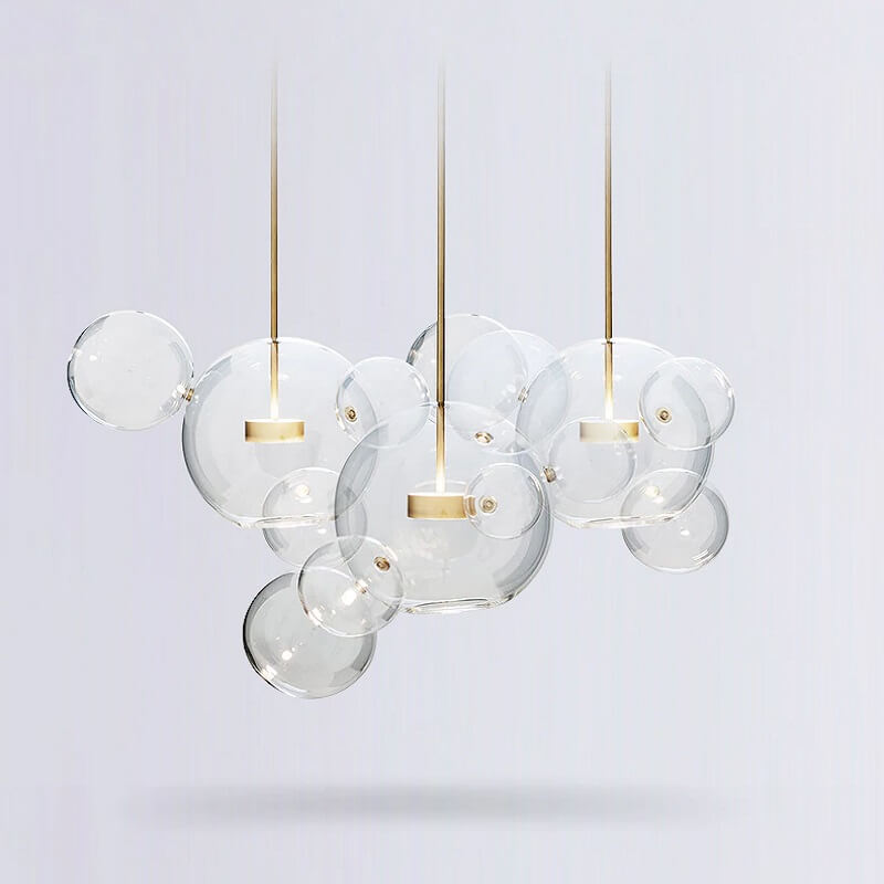 Szklana Lampa Wisząca Bubbles Art Deco TYP B - obrazek 9