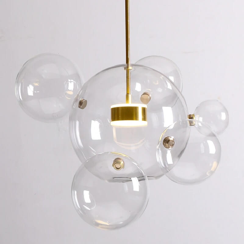 Szklana Lampa Wisząca Bubbles Art Deco TYP B - obrazek 8