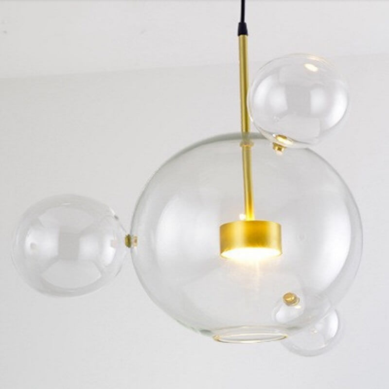 Szklana Lampa Wisząca Bubbles Art Deco TYP B - obrazek 6