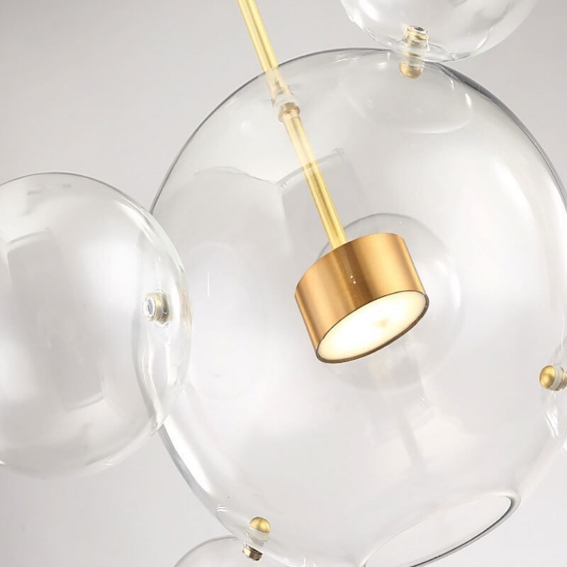 Szklana Lampa Wisząca Bubbles Art Deco TYP B - obrazek 5