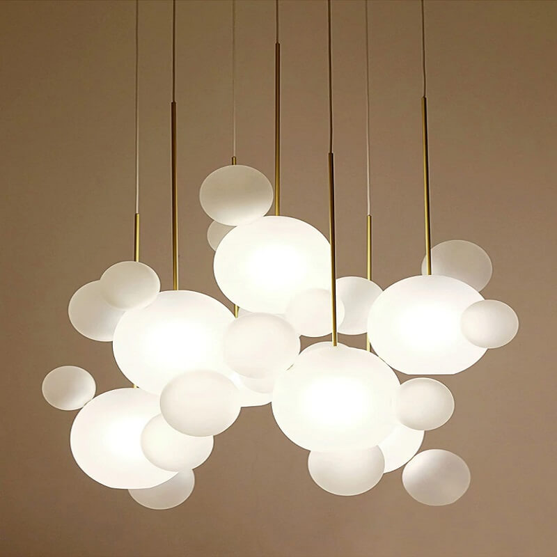 Szklana Lampa Wisząca Bubbles Art Deco TYP B - obrazek 12