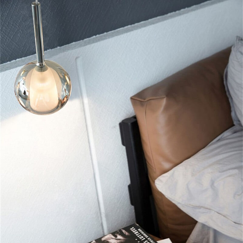 Szklana Lampa Wisząca Glo Penta Eklektyczna - obrazek 2