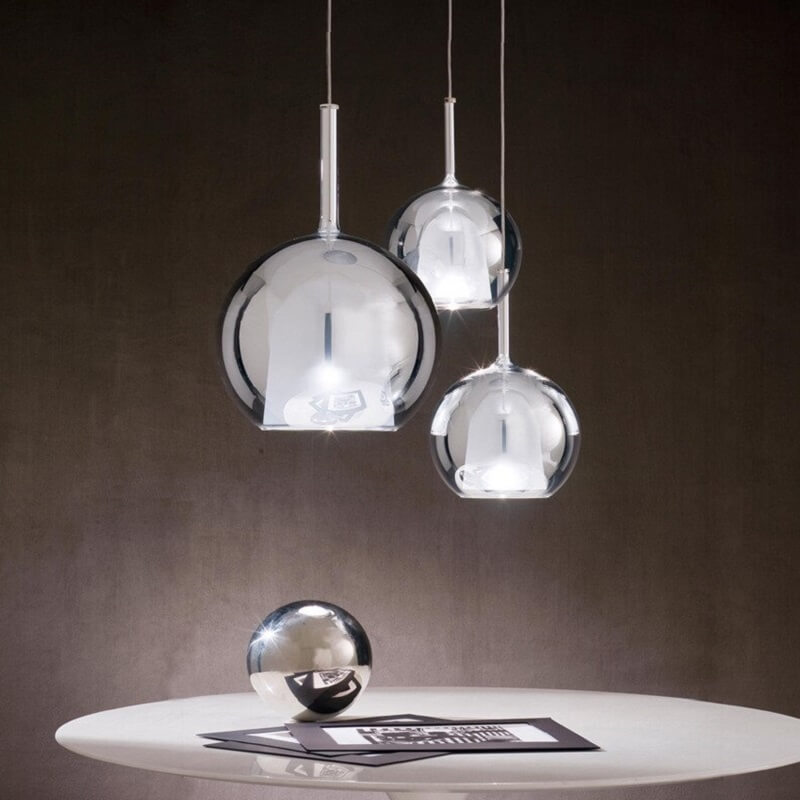 Szklana Lampa Wisząca Glo Penta Eklektyczna - obrazek 4