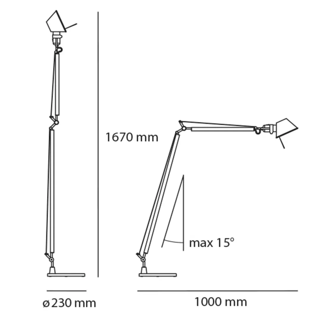 Artemide Tolomeo Reading