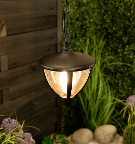 Wisząca Lampa Ogrodowa E27 Latarnia - obrazek 2