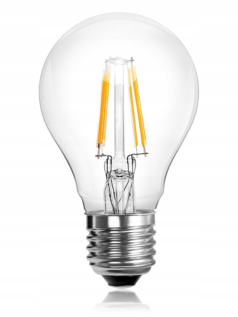 Żarówka LED E27 Filament 6W 3000K 800lm LEDLUX Premium