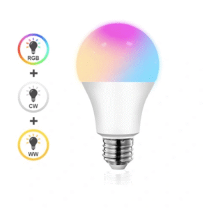 Żarówka LED E27 RGB 12W Ściemniana Tuya Smart