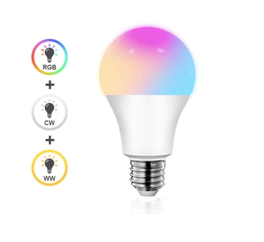Żarówka LED E27 RGB 12W Ściemniana Tuya Smart