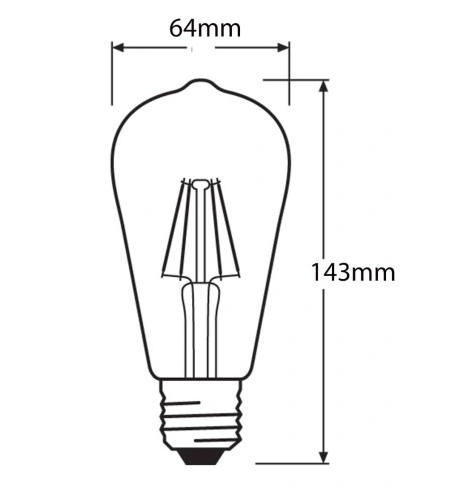 Żarówka LED E27 x2 4,5W Smart Ściemniana - obrazek 4