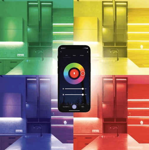 Żarówka LED GU10 RGB 5W=40W TUYA Smart - obrazek 2