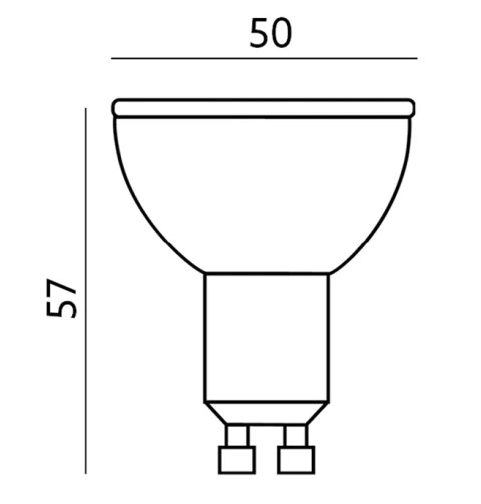 Żarówka LED GU10 x3 5W RGB Tuya Smart - obrazek 3
