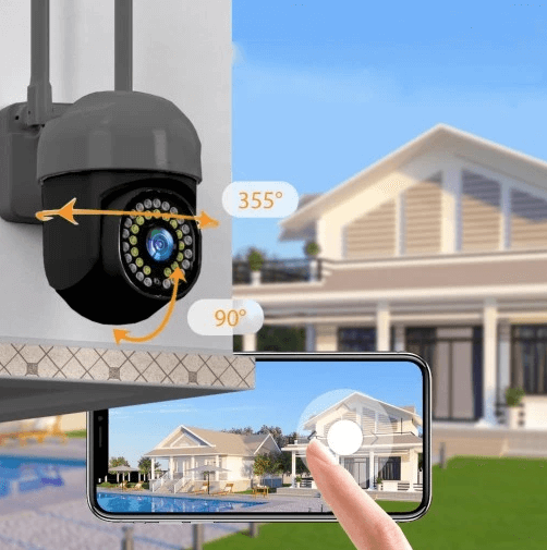 Zewnętrzna Kamera WiFi Obrotowa TUYA - obrazek 2