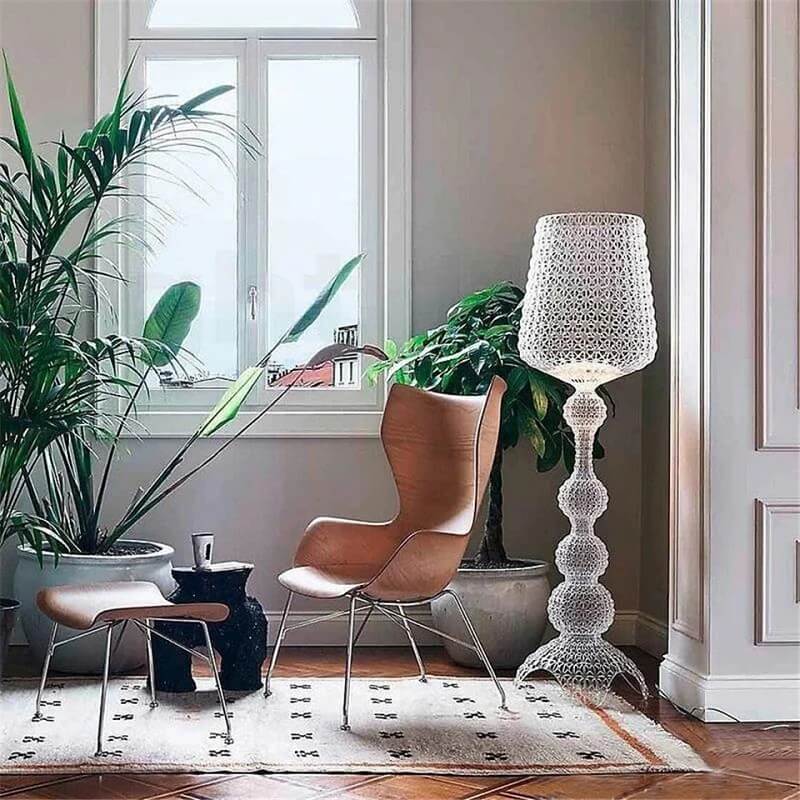 Zjawiskowa Lampa Podłogowa Kabuki Eklektyczna - obrazek 9