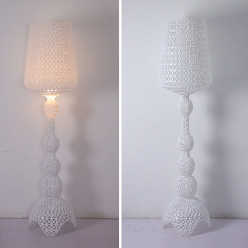 Zjawiskowa Lampa Podłogowa Kabuki Eklektyczna - obrazek 4