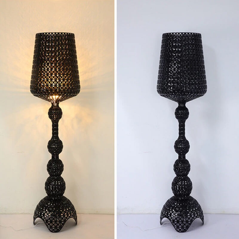 Zjawiskowa Lampa Podłogowa Kabuki Eklektyczna - obrazek 5