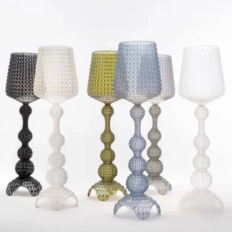 Zjawiskowa Lampa Podłogowa Kabuki Eklektyczna