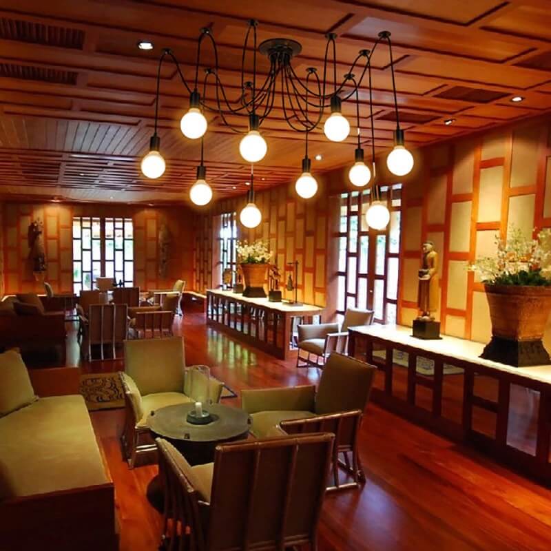 Zjawiskowa Lampa Wisząca Pająk Loft - obrazek 9