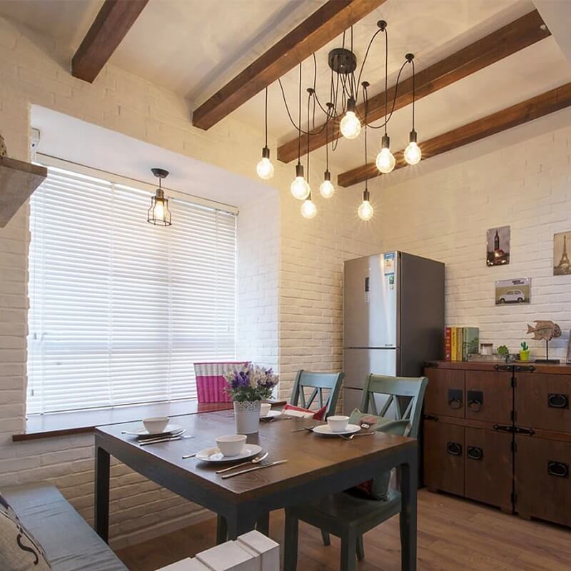 Zjawiskowa Lampa Wisząca Pająk Loft - obrazek 10