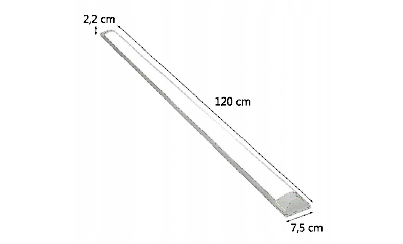 Panel LED natynkowa 36W 120cm - obrazek 3