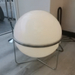 lampa stołowa planet art deco