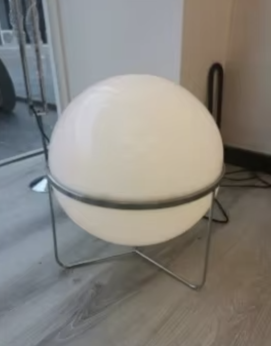 lampa stołowa planet art deco