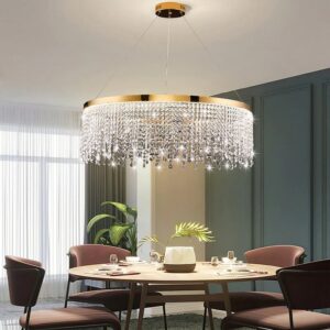 Żyrandol Kryształowy Eclisse Glamour Luksusowy