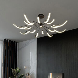 Luksusowy Żyrandol Do Salonu w Stylu Nordyckim LED