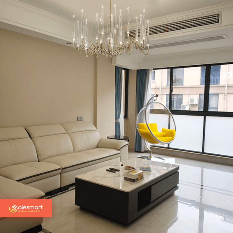 Nowoczesna Lampa Sufitowa Pezzo Żyrandol Kryształowy - obrazek 4