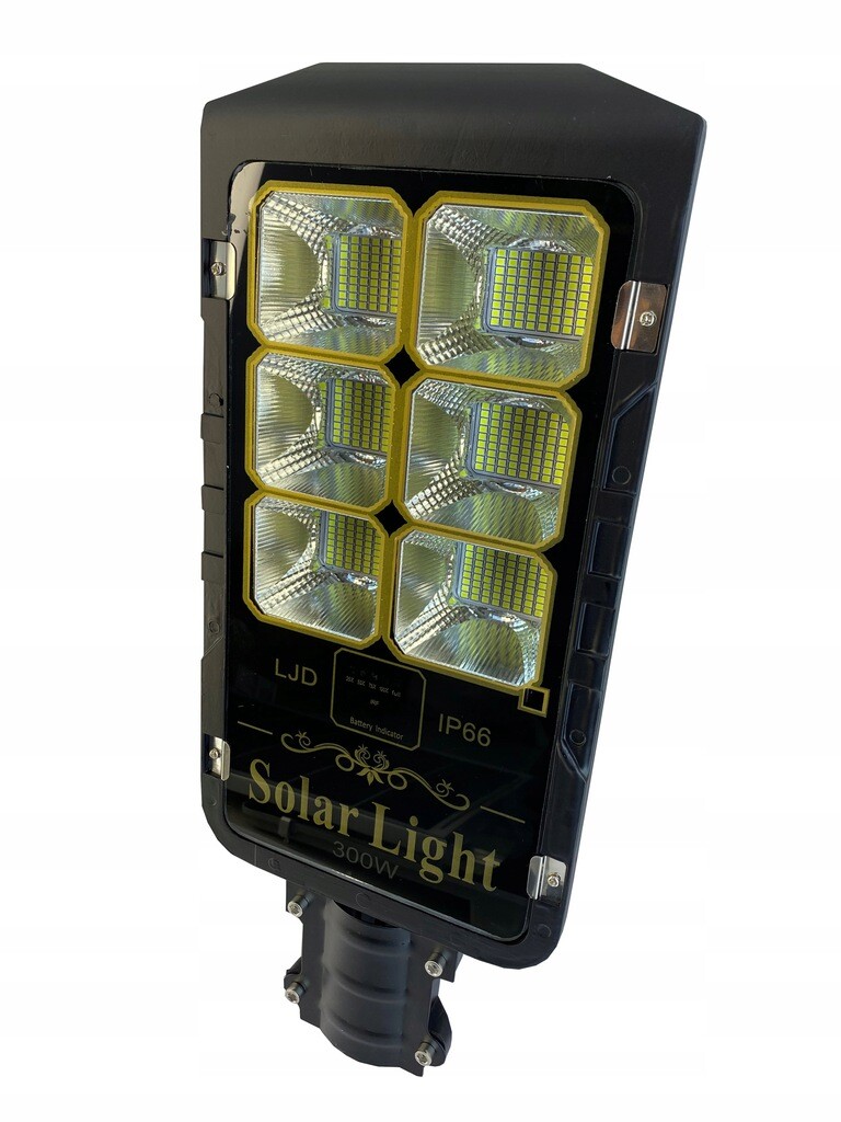 Uliczna Latarnia Solarna 300W + Pilot, Lampa - obrazek 2