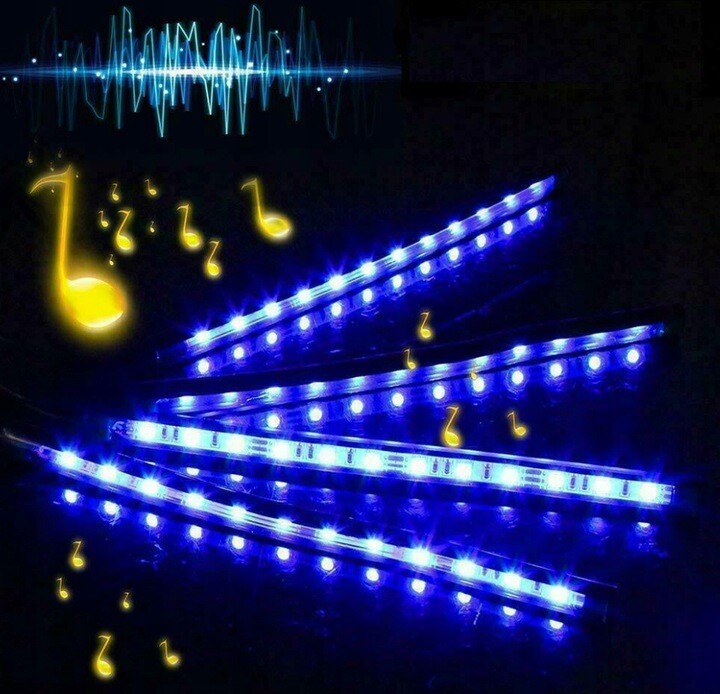 Oświetlenie Wnętrza Kabiny Samochodu LED RGB - obrazek 6