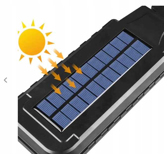 Lampa Latarnia Solar 100 Led z czujnikiem ruchu - obrazek 4