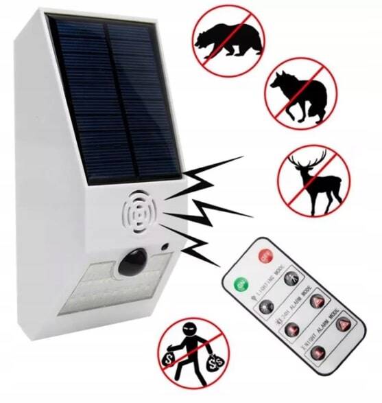 Alarm Solarny SYGNALIZATOR DŹWIĘKOWY SYRENA - obrazek 3