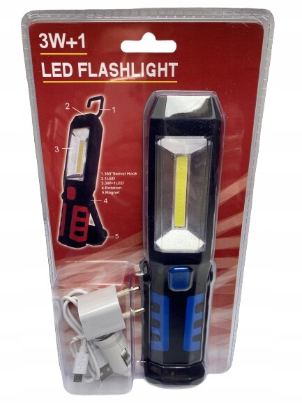 Latarka Warsztatowa 3w1 Led - obrazek 10