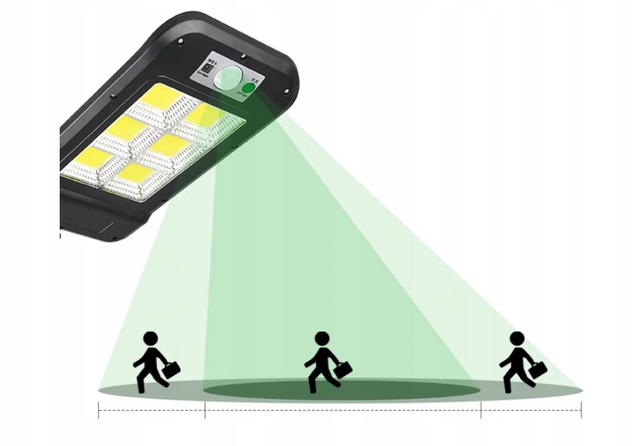 Lampa Latarnia Solar 120 Led + Pilot - obrazek 3