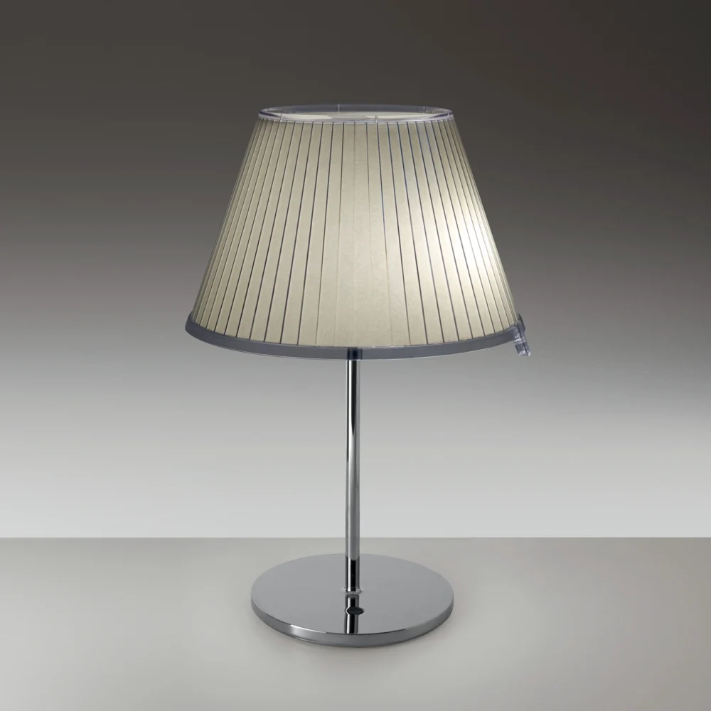 Artemide Choose lampa stołowa, pergamin/chrom