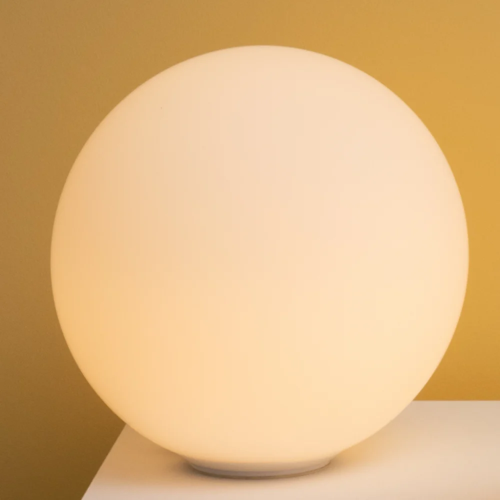 Lampa stołowa Artemide Dioscuri, Ø 35 cm
