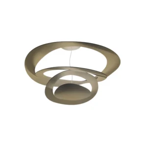 Lampa sufitowa LED Artemide Pirce Mini, 3000K, złota