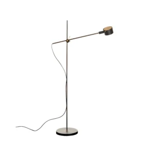 Oluce G.O. 352 lampa stojąca LED, czarna