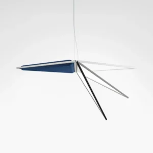 Artemide Flexia żyrandol LED, niebieski